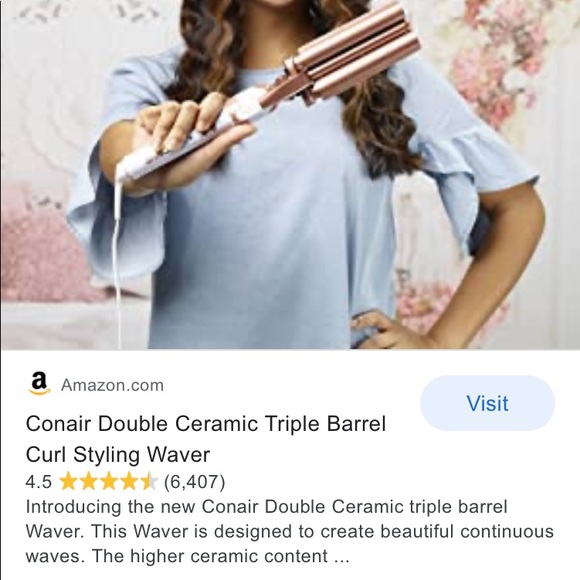 Con Air Double ceramic waver - Picture 5 of 6